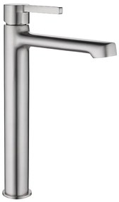 Laveo Alita, vysoká umývadlová batéria h-299, brúsená oceľ, LAV-BVA_32ND