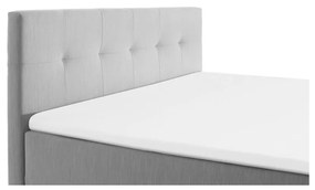 Svetlosivá boxspring posteľ s úložným priestorom 180x200 cm Catania - Meise Möbel