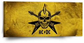 Sablio Obraz ACDC Lebka - 110x50 cm