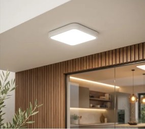 Brilagi -LED Kúpeľňové stropné svietidlo ZENNA LED/18W/230V 28,5x28,5 cm IP44 biela