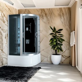 BPS-koupelny Hydromasážny box HYD-Victor 120 P, 120x85 pravý bez sauny