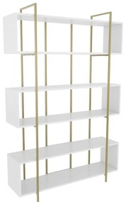 Knižnica Bruti White and Gold