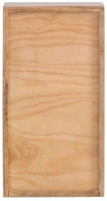 furniture-nabytek.cz - Masívna kúpeľňová spodná skrinka Delhi z mangového dreva, lakovaná, hnedá – 43×30×80 cm