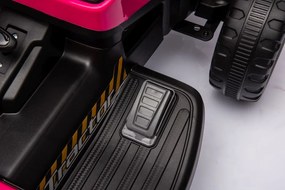 LEAN CARS Batériový traktor BBH-030 ružový