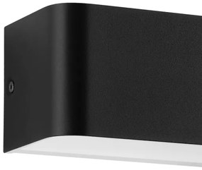 Eglo 901018 - LED Nástenné svietidlo SANIA LED/12W/230V 3000K čierna