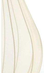 Béžové závesné svietidlo s textilným tienidlom ø 38 cm Itela – Light &amp; Living