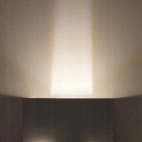 LED Vonkajšie nástenné svietidlo LED/12W/230V IP54 biela