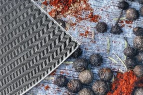 Protišmykový koberec / behúň ANDRE 33550 modrý / zelený