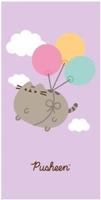 Bavlnená osuška mačička Pusheen - motív Kurz lietania - 100% bavlna - 70 x 140 cm