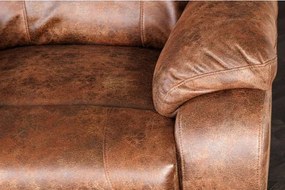 Sedacia súprava Relax 42811 Hollywood 2-sedenie Antik Hnedá  - Komfort-nábytok