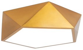 Toolight Toolight, stropné svietidlo Diamond 40cm 4xE27 60W APP876-C, zlatá, OSW-08975
