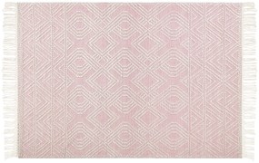 Koberec 160 x 230 cm ružový ADANA Beliani