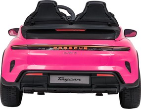 Ramiz Porsche Taycan Turbo S ružové autíčko
