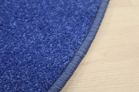 Vopi koberce Kusový koberec Eton modrý kvetina - 160x160 kvietok cm