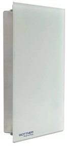 Skrinka na kľúče KEY GLASS, na 8 kľúčov, biela