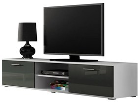 TV stolík 180 Boho B3, Farby: dub lefkas / dub lefkas + čierna