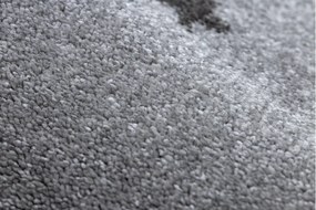 Okrúhly koberec PETIT SLONÍK, HVIEZDY, sivý