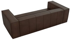 Tmavohnedá kožená pohovka 227 cm Madame - Windsor &amp; Co Sofas