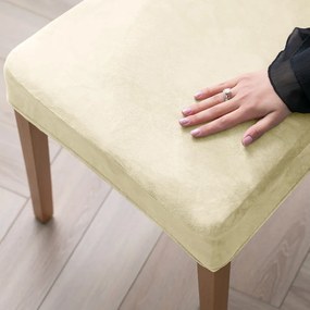 Krémový napínací poťah na stoličku 48 cm Sento – Restilo