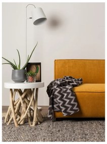Biela stojacia lampa Zuiver Buckle Head