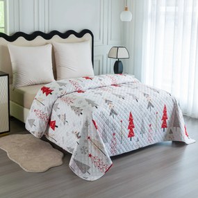 Prehoz na posteľ JINGLE, biely Rozmer: 170 x 210 cm