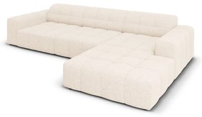 Krémová rohová pohovka (pravý roh) Chicago – Cosmopolitan Design