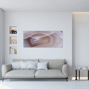 Obraz - Mramorový achát (120x50 cm)