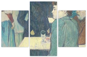 Obraz - Henri de Toulouse-Lautrec, A Corner of the Moulin de la Galette, reprodukcia (90x60 cm)