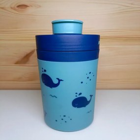 Termofľaša PIXEL KIDS 0,4 l – detská termofľaša s nerezovou vložkou