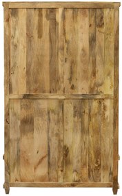 furniture-nabytek.cz - Drevená šatníková skriňa 120x60x200 z masívu mango