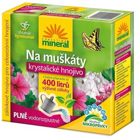 Mineral - Krystal s lignohumátom na muškáty 400 g