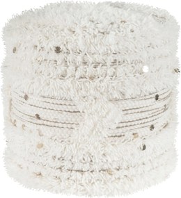 XXXLutz TABURETKA „PUFF“, 35/35 cm MID.YOU - Kreslá - 005937040402