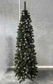 Limpol Borovicová Iza Perla Slim – luxusný zdobený vianočný stromček v štíhlom prevedení (180 cm, 220 cm, 240 cm) Výška stromčeka: 240 cm