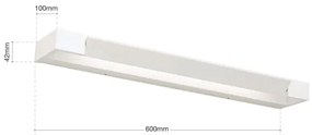 Orion Soff 3-480 - LED osvetlenie zrkadla MARILYN LED/18W/230V 60 cm IP44 biele