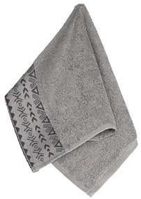 Bavlnený uterák Driada 30x50 cm sivý