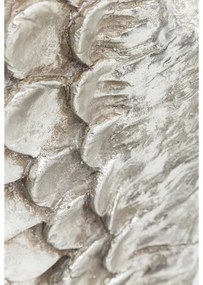 Angel Wings nástenná dekorácia strieborná 61x106cm