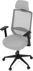 Kancelárska stolička sivá KA-V3329 GREY
