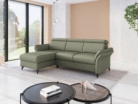 XXXLutz ROHOVÁ SEDAČKA, textil, olivovozelená Sit & More - Sedačky - 000144025841