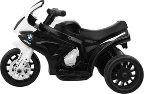 Ramiz BMW S1000 RR Mini detský motocykel na batérie čierny + 3 kolieska + zvuky + LED