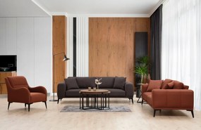 Třímístná pohovka Kenzo 235 cm šedá