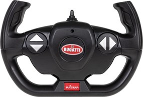 Bugatti Chiron modrý RASTAR model 1:14 Auto na diaľkové ovládanie + LED svetlá + 2,4 GHz diaľkové ovládanie