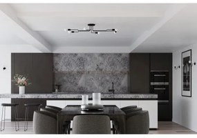 Sollux SL.1445 - Nástenná lampa VECTOR 1xE27/15W/230V čierna