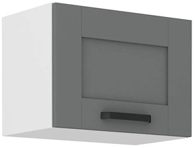 Kuchynská skrinka Luna dustgrey/biela 50GU-36 1F