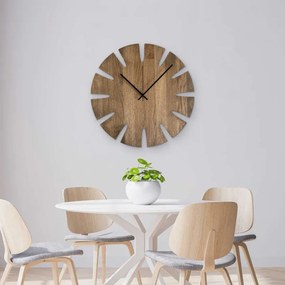 Luxusné dubové nástenné hodiny I SENTOP MAS014-TERA