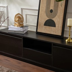 TV stolík Vanguard Wood Black