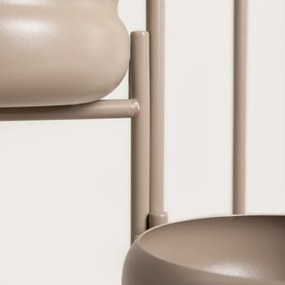 Stojan na kvety BUUBLE s kvetináčmi, béžový 765766