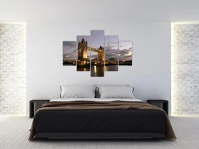 Obrázok - Tower Bridge v noci (150x105 cm)