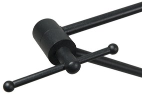 Moderné závesné svietidlo čierne bez tienidla - Blitz