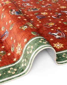 Villeroy & Boch Behúň Toy's delight 106499 Red Green, 80x200, červená, obývacia izba