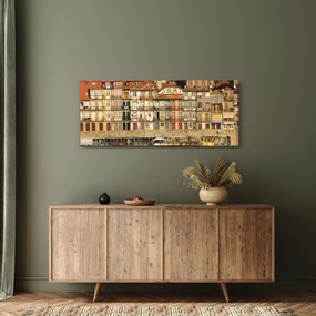 Obraz - Nábrežná štvrť, Portugalsko (120x50 cm)